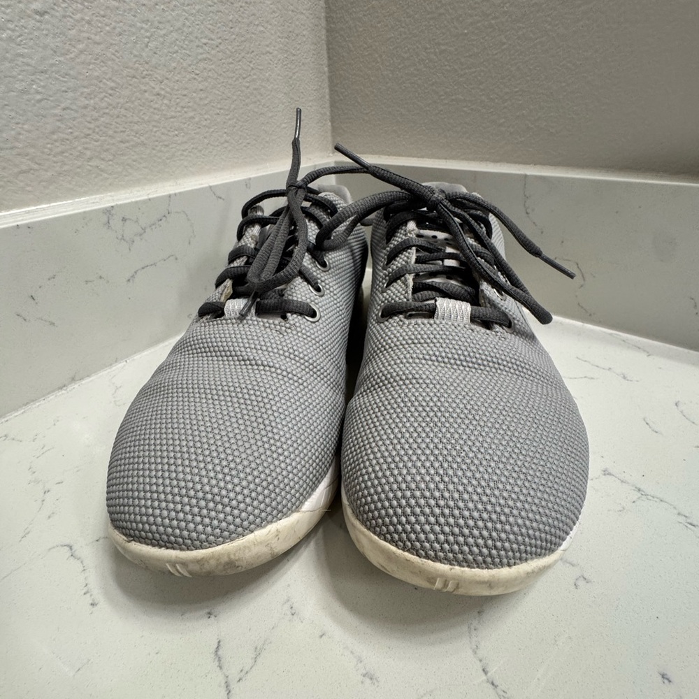 NoBull Arctic Grey Trainers Super Fabric Athletic Shoes (Men’s 10 Women’s 11.5)